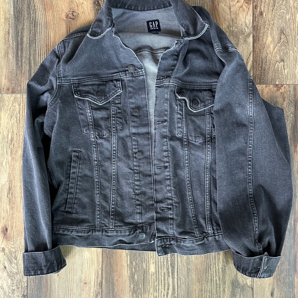 GAP Gray Denim Jacket